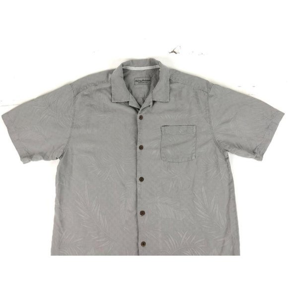 Mens Tommy Bahama Hawaiian Floral Button Down - Picture 2 of 6